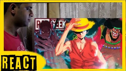 React Rap - Mais de 1 Bilhão! (Luffy, Barba negra e Katakuri - One Piece) Beat: Vendetta Beats