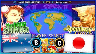 Super Street Fighter II Turbo: New Legacy (theDOORS2NIRVANA Vs. Speedway) [New Zealand Vs. Japan]