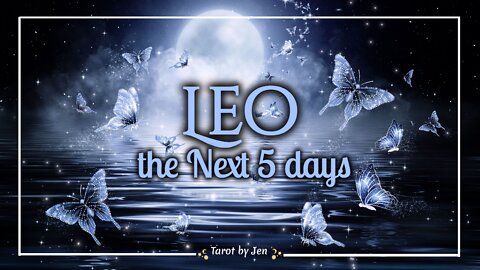 LEO / WEEKLY TAROT - Don't convince yourself this person isn't coming, because they are!
