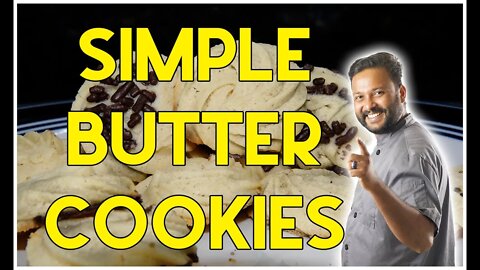 (മലയാളം)How To Make Simple Butter Cookies for Beginners at Home