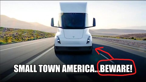 Tesla Semi truck stops would consume the electricity of small town!!!