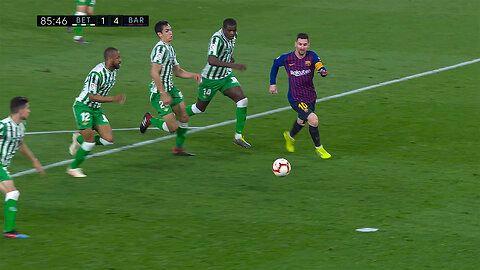 Lionel Messi vs Real Betis - 2018/19 (Away) 4K English Commentary