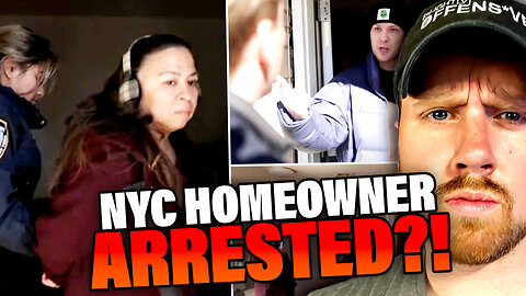 NYC Homeowner ARRESTED Trying to EVICT Squatters in Her Million $ Home | Elijah Schaffer