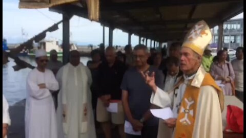 SOUTH AFRICA - CAPE TOWN - Blessing of the Fleet Kalk Bay Harbour (DUR)