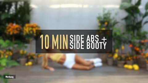 10 MIN SIDE ABS SIDE BOOTY 2 in 1 Hourglass Workout strong waist,