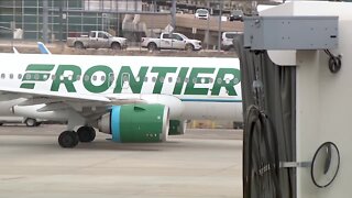 Frontier gate agents paid commission for checked bags