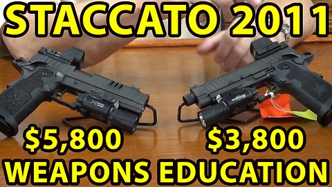 Staccatto 2011 xc $5,800 P $3,800 Review Weapons Education