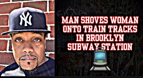 Man Shoves Woman Onto Train Tracks In Brooklyn Subway Station 🚆 | The Flo Night Show 🌚