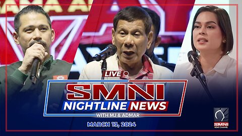 LIVE: SMNI Nightline News with MJ Mondejar and Admar Vilando | March 13, 2024