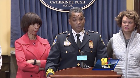 Baltimore Mayor Fires Police Commissioner Because of Uptick In Crime