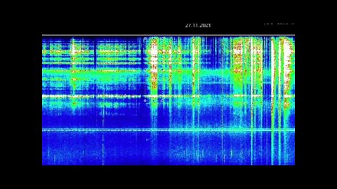 Schumann Resonance Nov 28 Dramatic Moves in Red Resonance - Meaning of the Flag Image