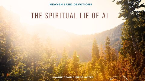 Heaven Land Devotions - The Spiritual Lie of AI