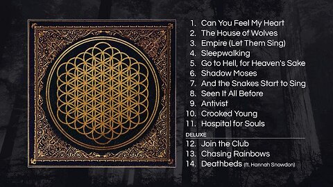 Bring Me The Horizon - Can You Feel My Heart (Lyrics)