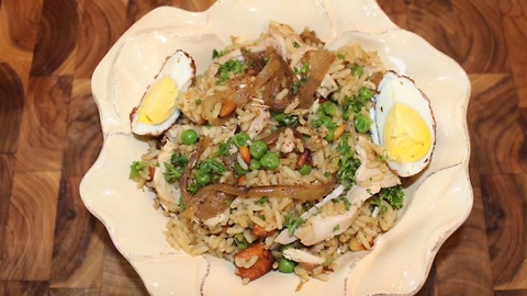 Chicken and vegetable biryani recipe