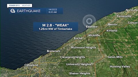 Earthquake confirmed in Lake County