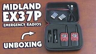 Midland EX37VP Emergency Radios Unboxing