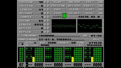 Atari ST Protracker Mods - Iron Man