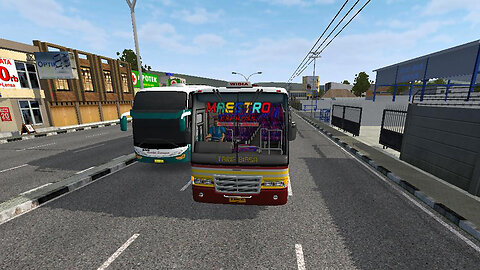 Bus Simulator Indonesia : Local Bus MOD Gameplay | MOD BUSSID