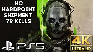 HC Hardpoint on Shipment | Call of Duty: Modern Warfare II Multiplayer Gameplay | PS5, PS4 | 4K HDR