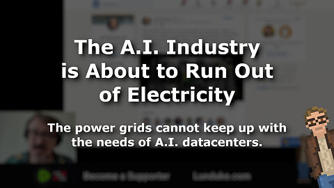 The A.I. Industry is About to Run Out of Electricity