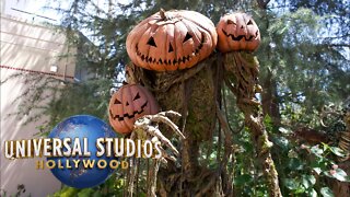 Universal Studios Hollywood Updates - New Halloween Horror Nights Scare Zone Props Went Up