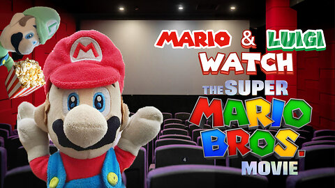 Super Mario and Friends: Mario & Luigi Watch THE SUPER MARIO BROS. MOVIE