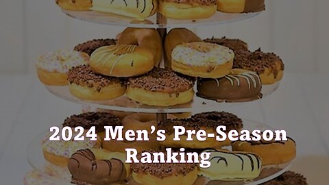 2024 Men's Top 25 Pre-Season Poll