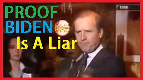 PROOF: Joe Biden is a LIAR!!! (A Must Watch) #JoeBiden #JoeBidenLying #BidenLies #PresidentBiden