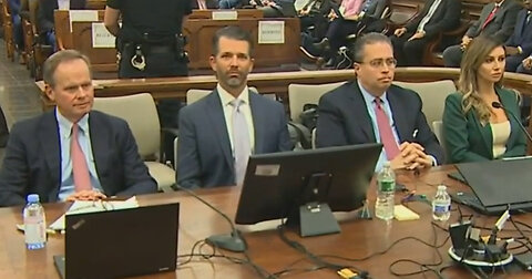 NY AG Letitia James' Reaction Caught on Camera as Don Jr. Takes the Stand at Trump Civil Trial