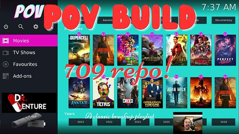 Kodi Builds - POV - 709 Repo