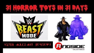 🎃 Undertaker | WWE Beast Mode | Blind Bag Bounty #11 | 31 Horror Toys in 31 Days