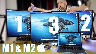 How to Connect Apple MacBook Air M1/M2 to Multiple External Displays