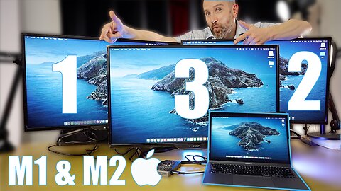 How to Connect Apple MacBook Air M1/M2 to Multiple External Displays