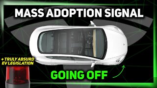 Mass EV Adoption Signal Just Went Off / Shocking EV Legislation / Tesla's Next CEO ⚡️