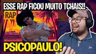 REACT Paulo Plinio Rap - PSICOPAULO (Anti RP o Filme - PAULINHO O LOKO) Beat: @Ihaksi