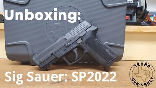 Unboxing: Sig Sauer SP2022 - The pistol that almost got the CEO of Sig Sauer sent to prison