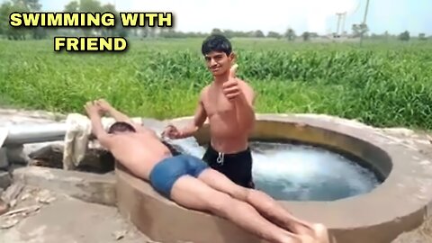 Swimming With Friend