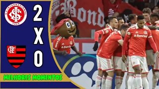 Internacional 2 x 0 Flamengo I Melhores Momentos - Brasileirão 11/06/2022 - Ao Vivo