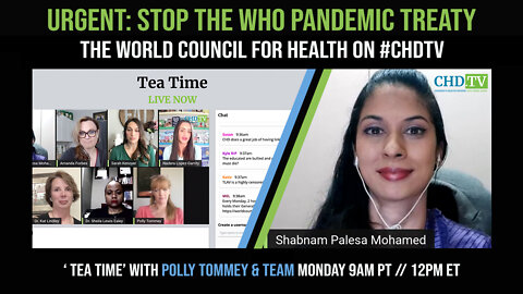 World Council For Health Calls For Initiative To Stop the WHO Pandemic Treaty - CHD.TV