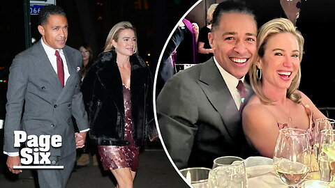 Inside Amy Robach and T.J. Holmes romantic New Year's Eve celebrations: 'Endless champagne' and 'canoodling'