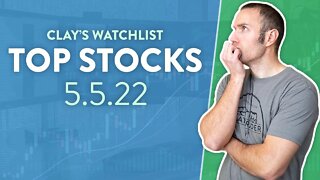 Top 10 Stocks For May 05, 2022 ( $AMD, $SOFI, $AMC, $NIO, $SNDL, and more! )