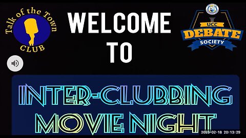 'M3gan' - Inter-clubbing Movie Night ft. UCC Debate Society (Meeting #3 - Spring February 18, 2023)