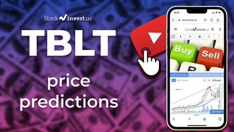 TBLT Price Predictions - Toughbuilt Industries Stock Analysis for Friday, July 29th