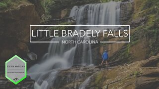 Little Bradley Falls, NC -- 4K Cinematic