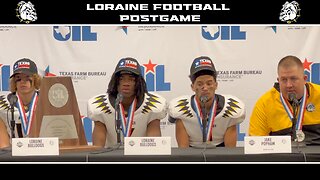 Loraine State Championship Press Conference