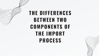 What Is The Difference Between An ISF And A Customs Entry?