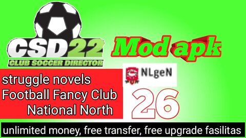 Club Soccer Director CSD22 mod apk | Gateshead vs Football Fancy Club