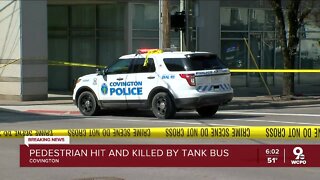 Pedestrian struck, killed by TANK bus in Covington