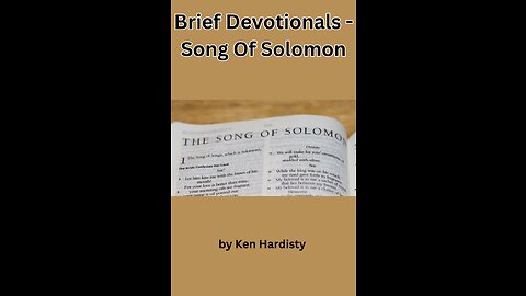 Song of Solomon 5:9 16 , by Ken Hardisty