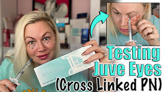 Testing Juve Eyes - Cross Linked PN for Under Eye, AceCosm | Code Jessica10 saves you money
